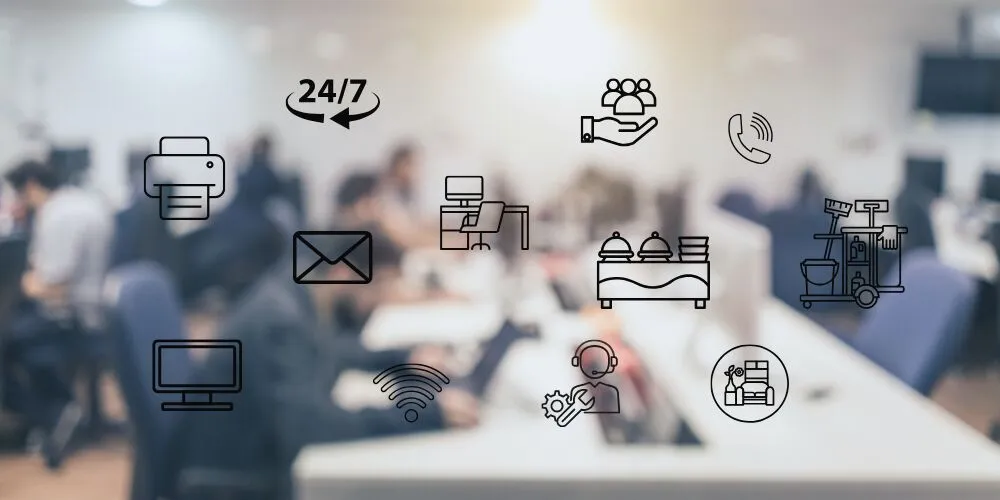 Olvídate de la logística: cómo los servicios «todo incluido» y “servicios adicionales” de tu oficina potencian tu negocio.