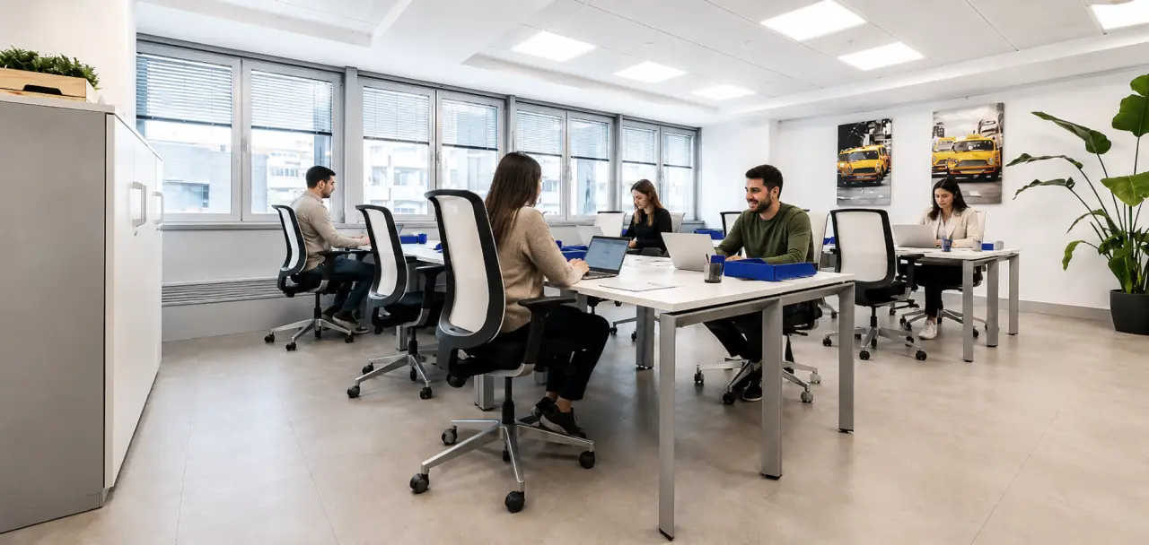 Oficina en Azca para 16 personas